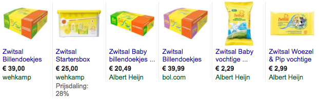 babydoekjes zwitsal