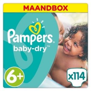 luiers maat 6 plus pampers